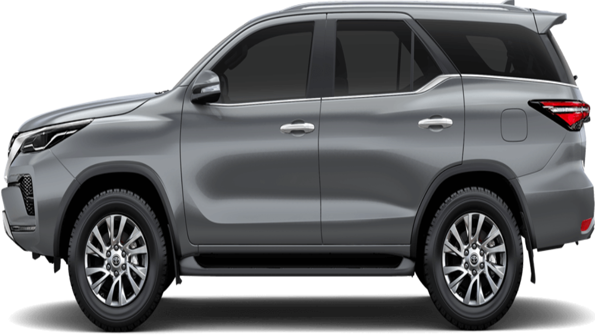 Toyota Fortuner 7 seater SUV with 14 kmpl mileage and affordable EMI options