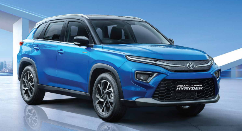 Toyota Hyryder मिड-साइज़ हाइब्रिड SUV जो दे माइलेज और दमदार परफॉर्मेंस